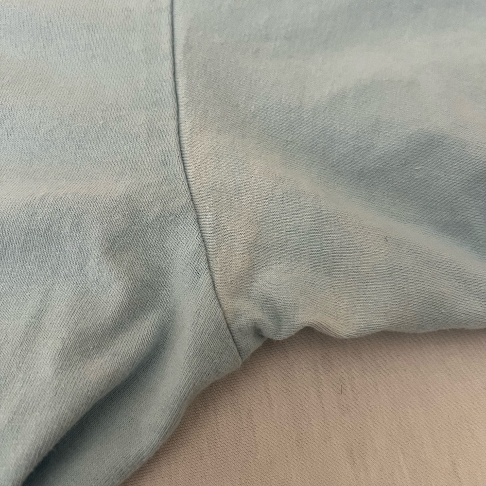 Streetwear Style Light Blue T-Shirt with NBA Patches - Picture 10 of 10